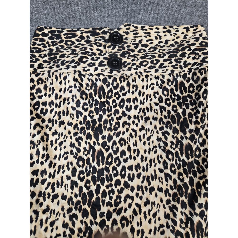 Twenty One Womens Skirt New Sz L Animal Print Mini Short Pencil Skirt #123